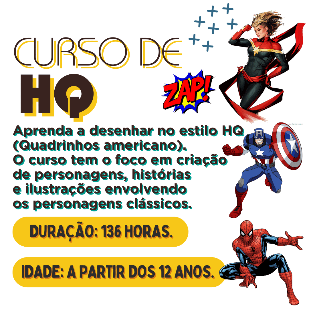 Curso de HQ na Oficina Belas Artes